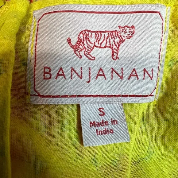 Banjanan Floral Cut Out Long Dress Size Small - Picture 5 of 8